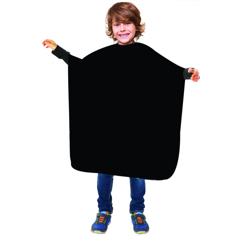 Textiles, capes - Peignoir noir taille enfant 