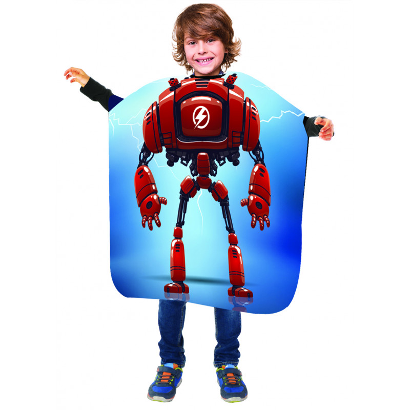 Textiles, capes - Peignoir robot taille enfant 