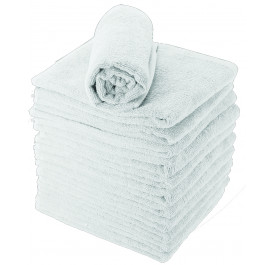 Textiles, capes - Serviettes blanches coton - Lot de 12 