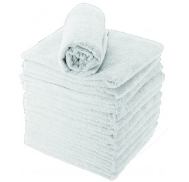 Textiles, capes - Serviettes blanches coton - Lot de 12 