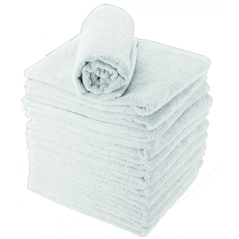 Textiles, capes - Serviettes blanches coton - Lot de 12 