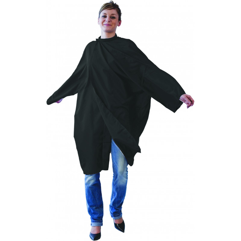 Textiles, capes - Peignoir Fany soft - Noir 