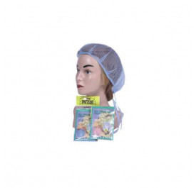 Accessoires cheveux - Filet de nuit élastique - Bleu 