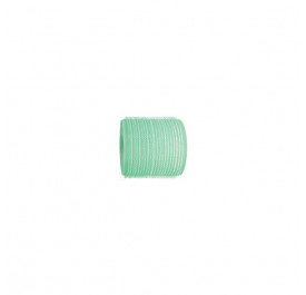 Accessoires cheveux - Rouleau velcro vert - 60mm - Lot de 6 