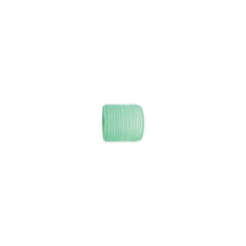 Accessoires cheveux - Rouleau velcro vert - 60mm - Lot de 6 