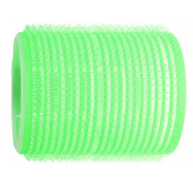 Accessoires cheveux - Rouleau velcro vert - 48mm - Lot de 6 