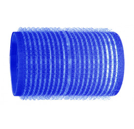 Accessoires cheveux - Rouleau velcro bleu - 40mm - Lot de 12 