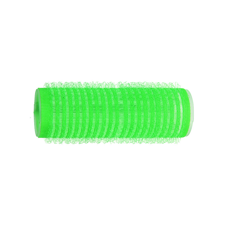 Accessoires cheveux - Rouleau velcro vert - 21mm - Lot de 12 