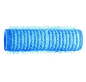 Accessoires cheveux - Rouleau velcro bleu - 15mm - Lot de 12 