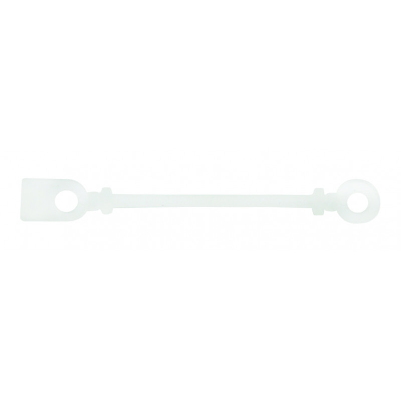 Accessoires cheveux - Languettes en silicone - 70mm - Lot de 50 