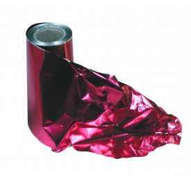 Mèches et colorations - Rouleau alumimium rouge 