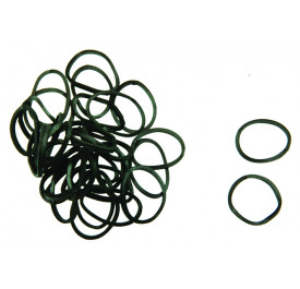 Accessoires cheveux - Mini élastiques noir 