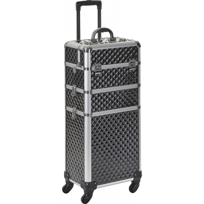 Bagages - Valise 4 roulettes Diamond Noir 