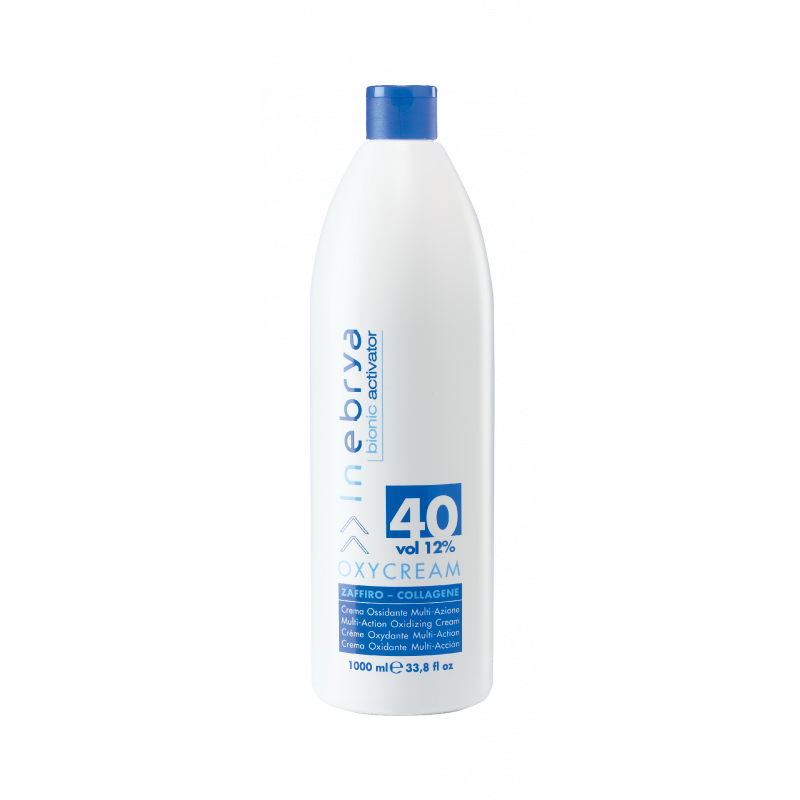 Oxydant, révélateur - Oxycrem Bionic 1L 40V - Oxydant - Maneliss