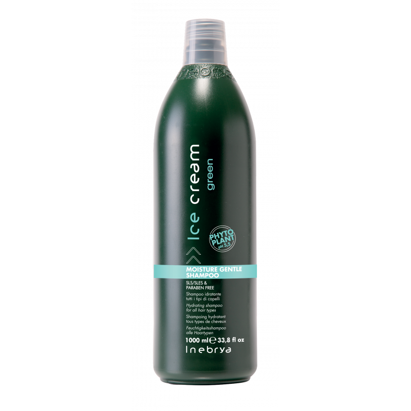 Shampoing à usage fréquent - Shampoing Moisture Ice Cream - 1000ml - Inebrya - Maneliss