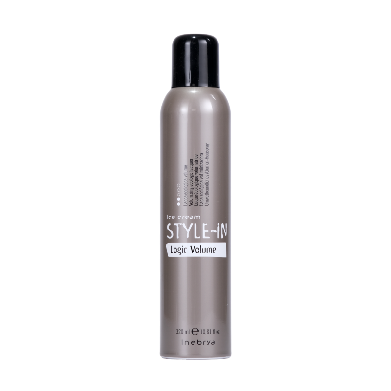 Fixateur coiffant Logic Volume Style-In 320ml - Inebrya - Maneliss