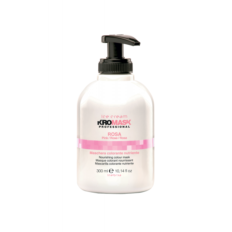 Soin technique - Kromask Rose 300ml - Masque Coloré - Inebrya - Maneliss