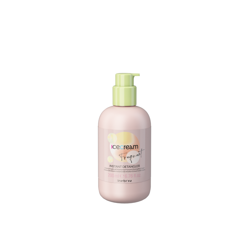 Crème Instant Detangler Ice Cream 200ml - Inebrya - Maneliss