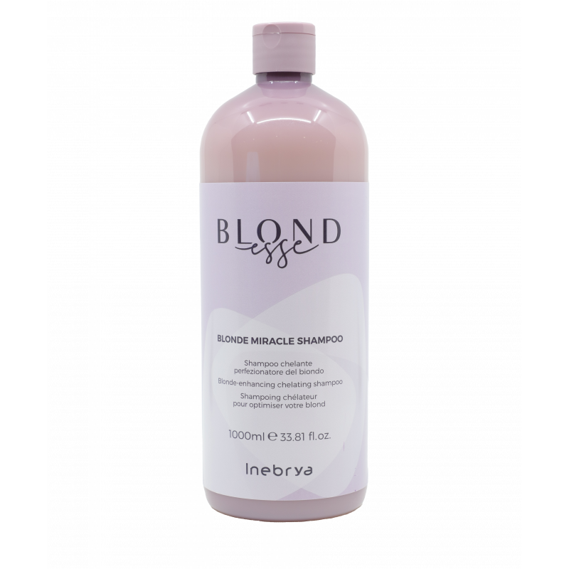 Shampoing pour cheveux méchés et décolorés - No Yellow Blondesse - Inebrya - Maneliss Shampoing pour cheveux méchés et décolorés - No Yellow Blondesse - Inebrya - Maneliss