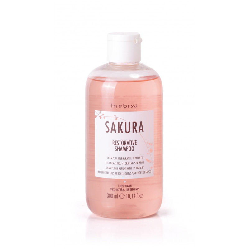 Shampoing professionnel nourrissant et hydratant Sakura - Inebrya - Maneliss