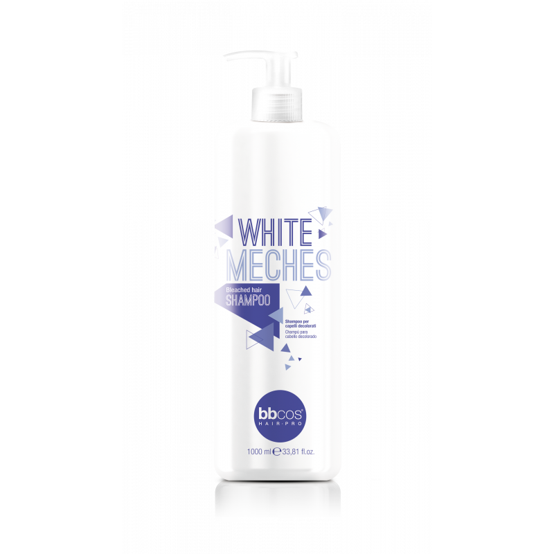Soin technique - Shampoing WHITE MECHES - 1000ml - Bbcos - Maneliss