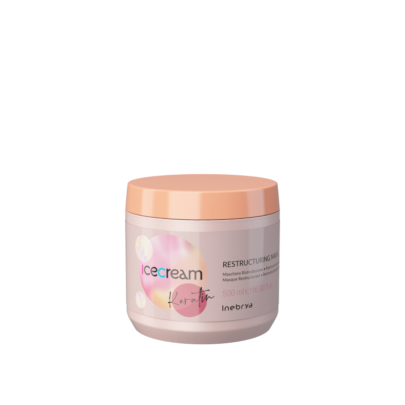 Masque Keratin Ice Cream - Inebrya - Maneliss