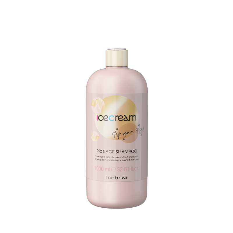 Shampoing Nourrissant et Hydratant - Argan Age Ice Cream - Inebrya - Maneliss