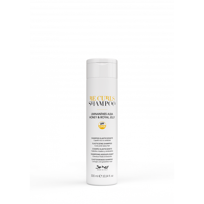 Shampoing professionnel pour cheveux bouclés, ondulés ou frisés Be Curl - Behair - Maneliss