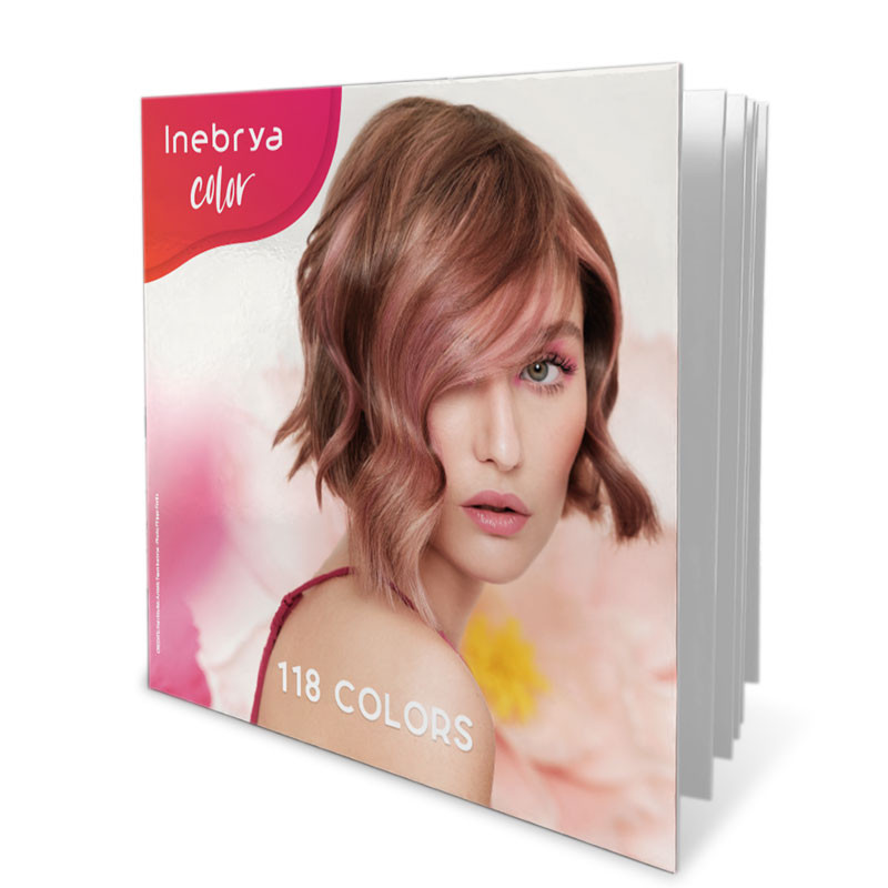  Nuancier 118 nuances Inebrya Color - Grand Format
