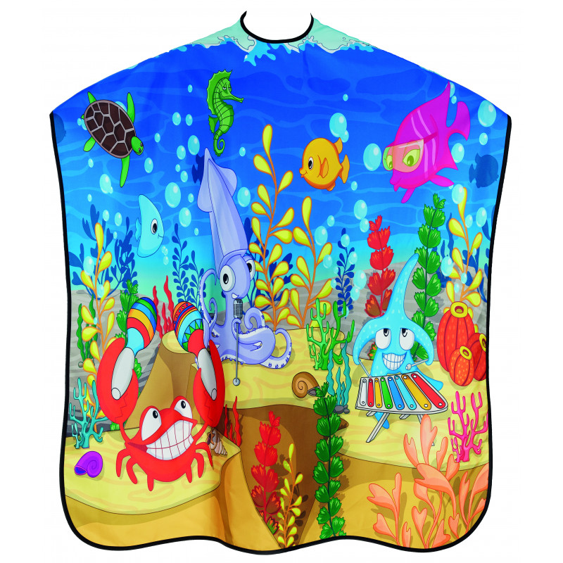Cape pour enfant dessin "Ocean" 