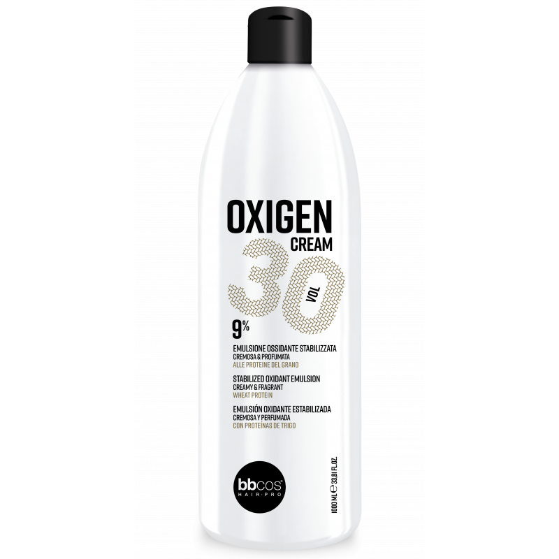 Oxydant oxygen cream 30V 1000ml - Bbcos