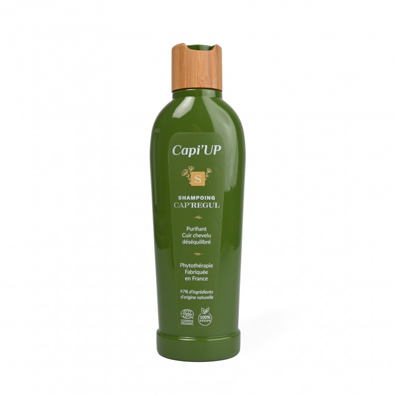 Shampoing naturel, bio - Shampoing Cap'Regul - Capi'up - Maneliss