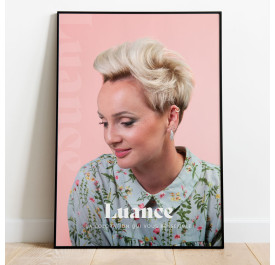 Poster Luance modèle Blond polaire - A2 