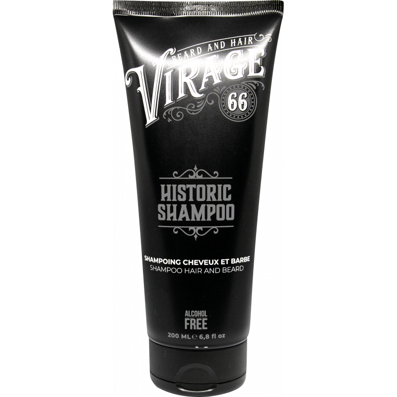 Cheveux normaux - Shampoing cheveux & barbe Historic Shampoo - Virage 66 - Maneliss