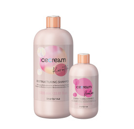 Shampoing professionnel nourrissant et hydratant - Keratin Ice Cream - Inebrya - Maneliss