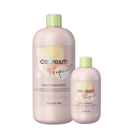 Shampoing professionnel à usage fréquent -  cheveux normaux Daily Ice Cream - Inebrya - Maneliss