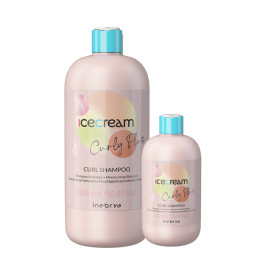 Shampoing professionnel - cheveux bouclés et frisés - Curly Plus Ice Cream - Inebrya - Maneliss