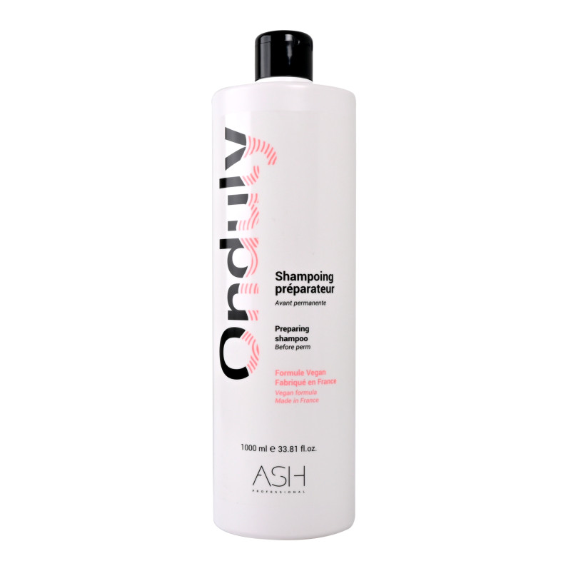 Shampoing préparateur avant permanente - Onduly - Ash Professional - Maneliss Shampoing préparateur avant permanente - Onduly - Ash Professional - Maneliss
