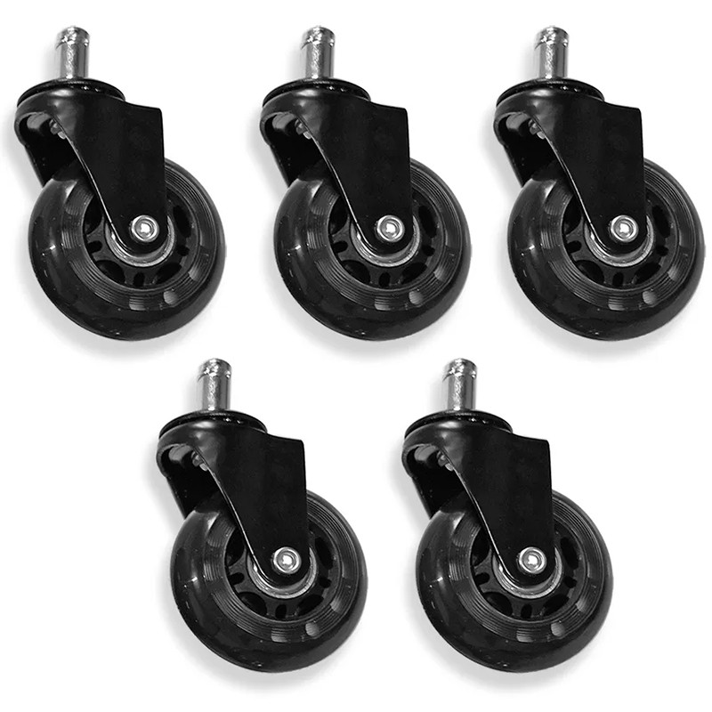 Roulette Super Racing 65mm noir pour tabouret Alpine