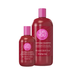 Shampoing lissant pour cheveux rebelles, crépus, indisciplinés - Inebrya - Maneliss