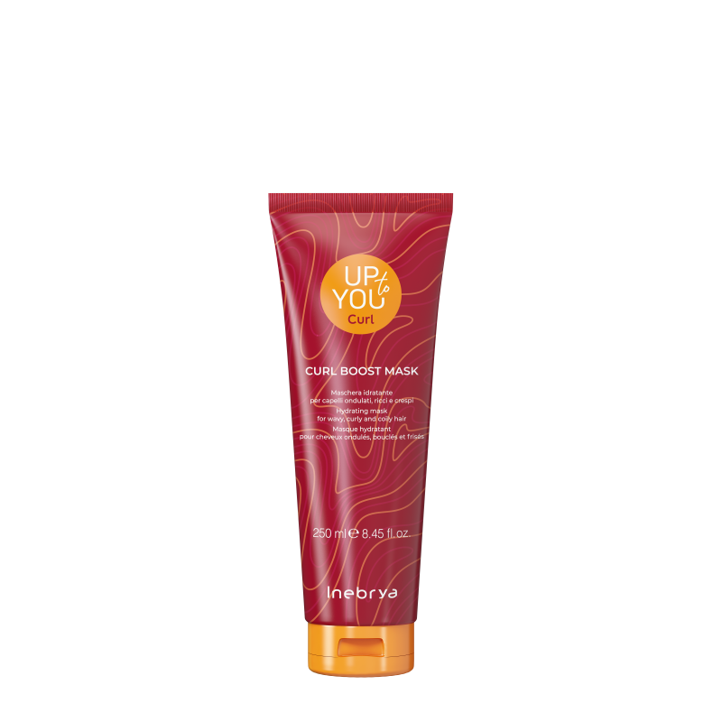Masque hydratant pour cheveux bouclés, frisés, ondulés - Up to You - Inebrya - Maneliss