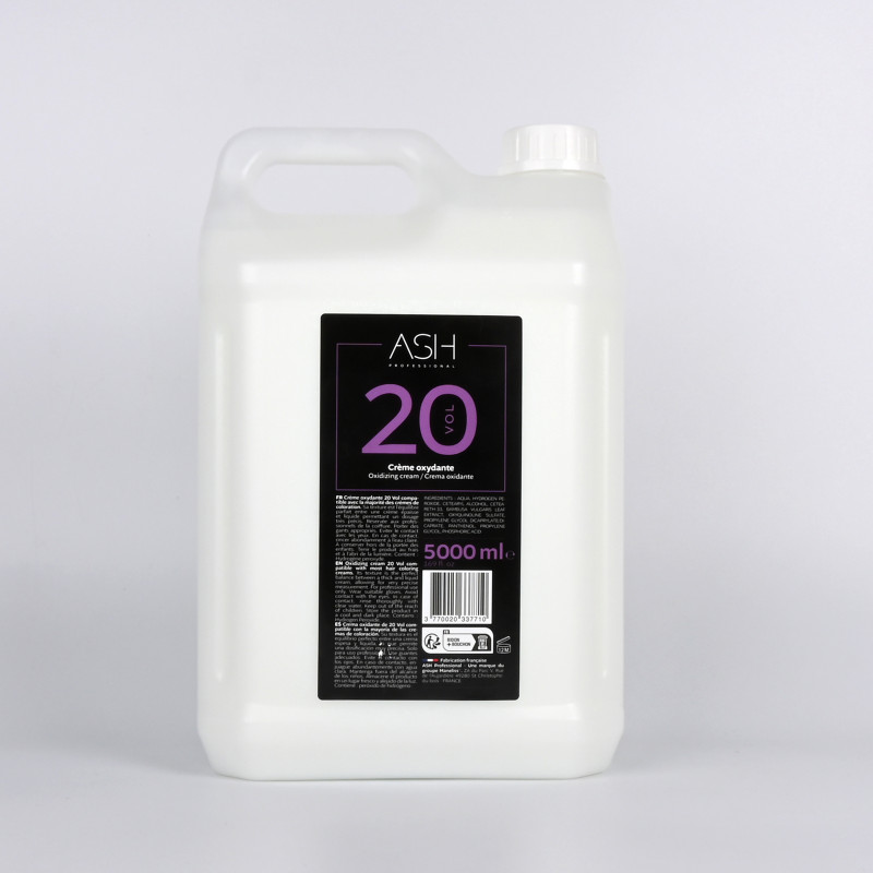 Oxydant 20Vol. et 30Vol. format 5L - ASH Professional - Maneliss