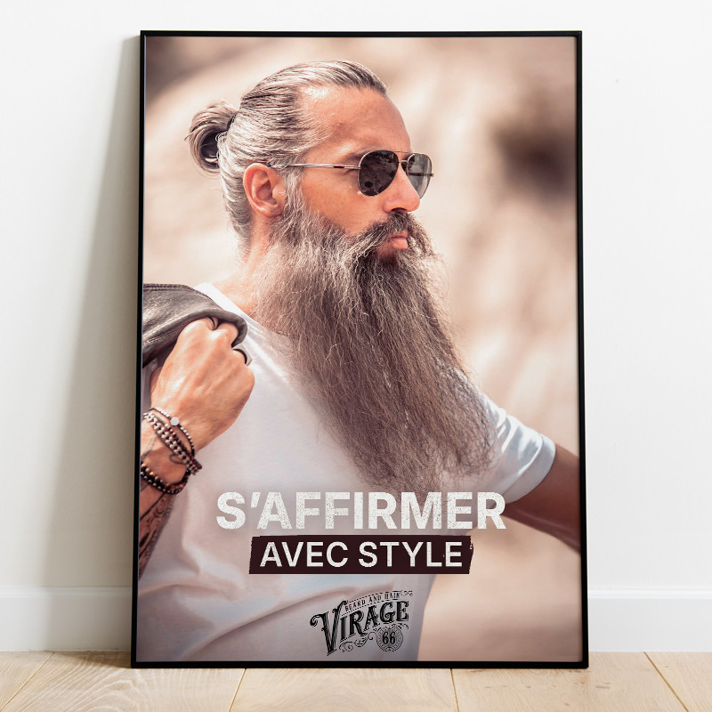 Poster Virage66 "S'affirmer avec Style"