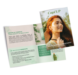 Dépliant conso complément alimentaire - Capi'UP