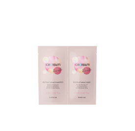 Échantillon shampoing + masque Keratin Ice Cream - Inebrya - Maneliss