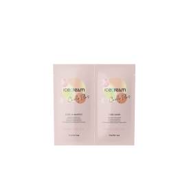 Échantillon Curl Shampoing + Masque 2x15ml - Inebrya