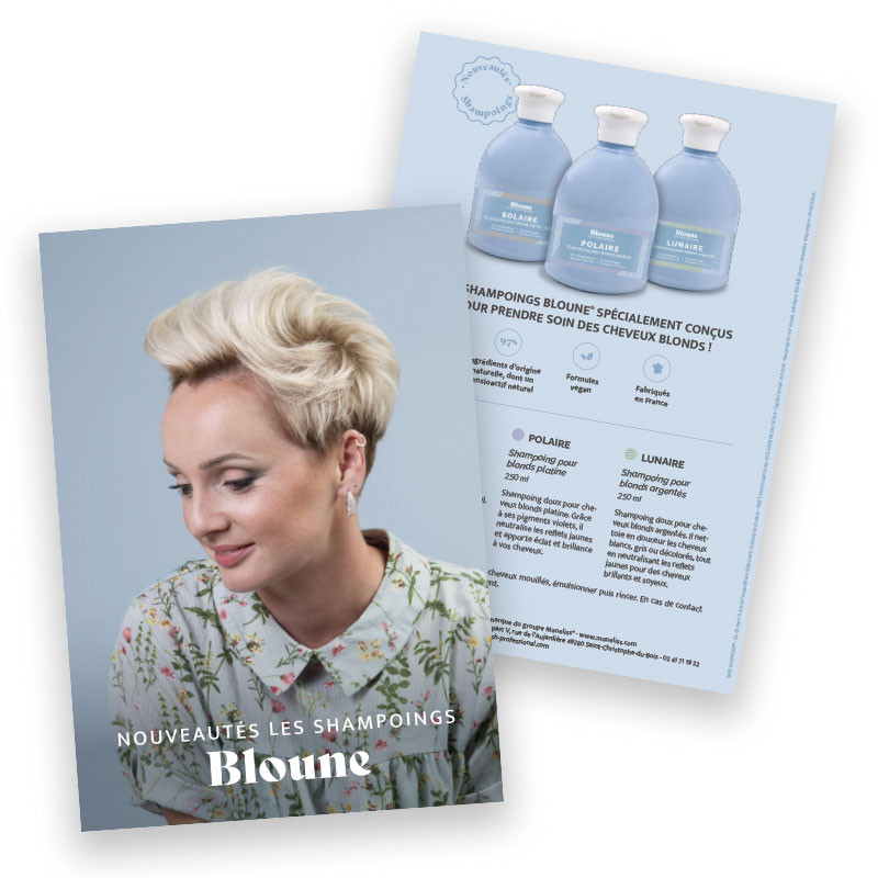 Flyer shampoings Bloune