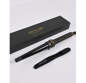 Boucleur GLAMOUR WAND Digital GOLD Leopard Soft Touch - Corioliss - Maneliss
