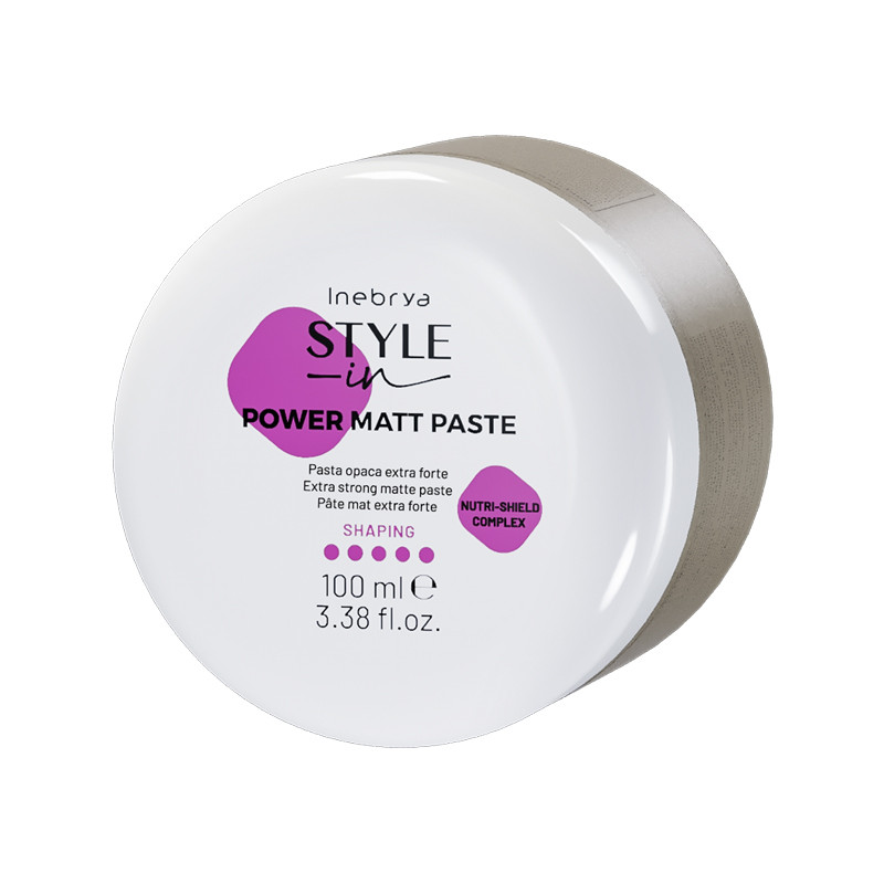 Pâte matte Power Matte Paste Style In 100ml - Inebrya - Maneliss