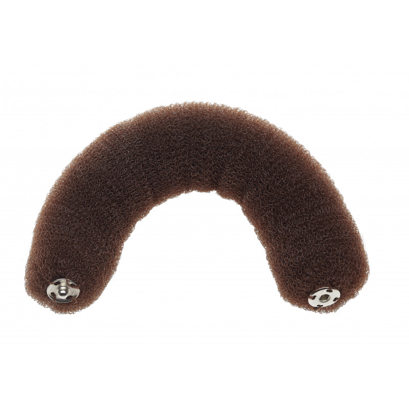 Accessoires cheveux - Banane boudin avec pressions - Clair 18cm 